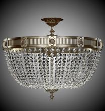  FM8004-P-10G - 12 Light Valencia Flush Mount